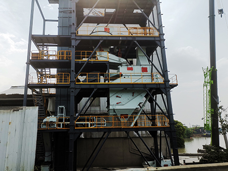 建筑垃圾制砂如何配置生產(chǎn)線？參考江蘇張家港制砂樓項目